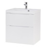 База под раковину подвесная с двумя выкатными ящиками 600x450x600 BelBagno MARINO-H60-600-2C-SO-RN-P