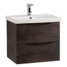 База под раковину подвесная с двумя выкатными ящиками 564x440x500 BelBagno MARINO-CER-600-2C-SO-BO-P