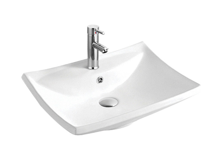 Раковина накладная для установки на столешницу Aquatek AQ5518-00, 600*460*170 мм