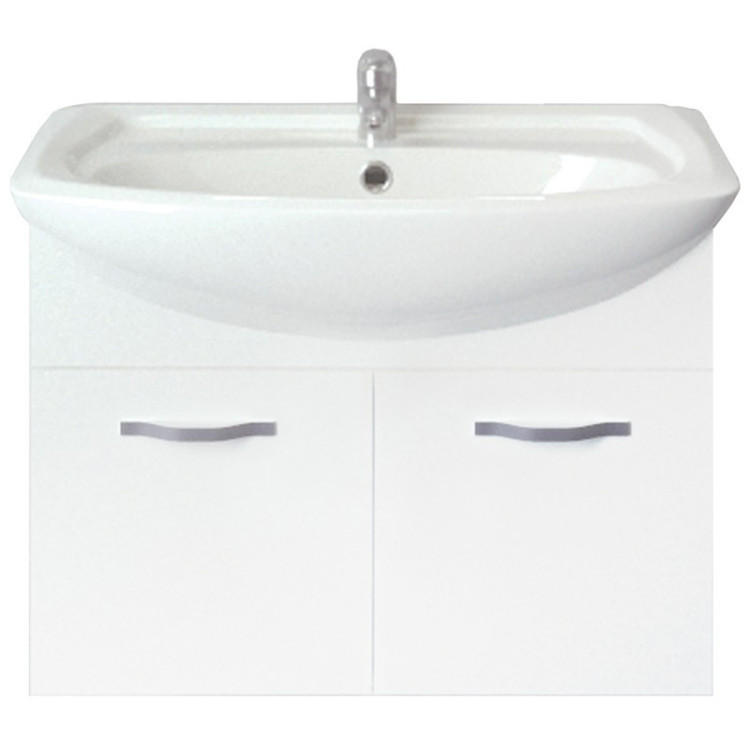 Тумба под раковину 1MarKa Вита 65 подвесная 2 дверцы