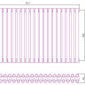 Отопительный радиатор Сунержа Эстет-00 500х1035 23 секции Шампань