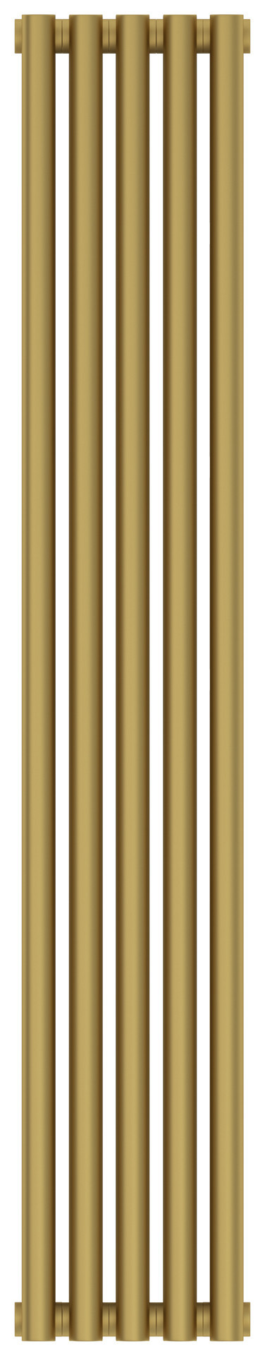 Отопительный радиатор Сунержа Эстет-1 1200х225 5 секций Матовое золото