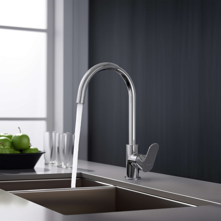 Смеситель для кухни Aquatek AQ1282CR ОБЕРОН