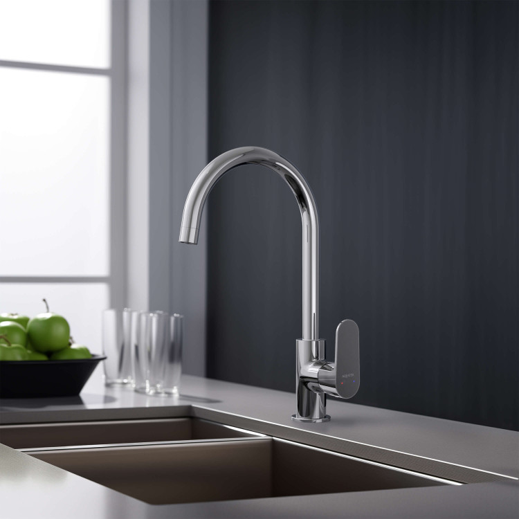 Смеситель для кухни Aquatek AQ1282CR ОБЕРОН