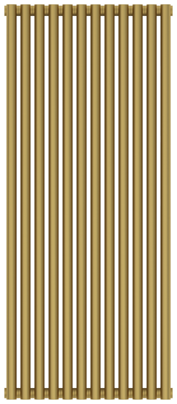 Отопительный радиатор Сунержа Эстет-11 1200х540 12 секций Матовое золото