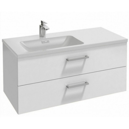 Тумба под раковину Jacob Delafon Vox 100 2 ящика изогнутые ручки