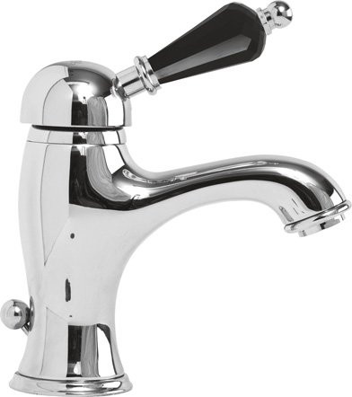 Смеситель для раковины с донным клапаном Cezares VINTAGE-LSM1-01-Sw