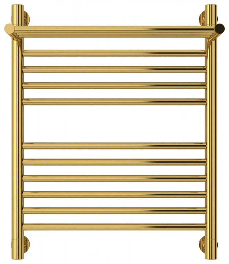 Полотенцесушитель водяной Сунержа Богема с полкой+ 600х500 Золото