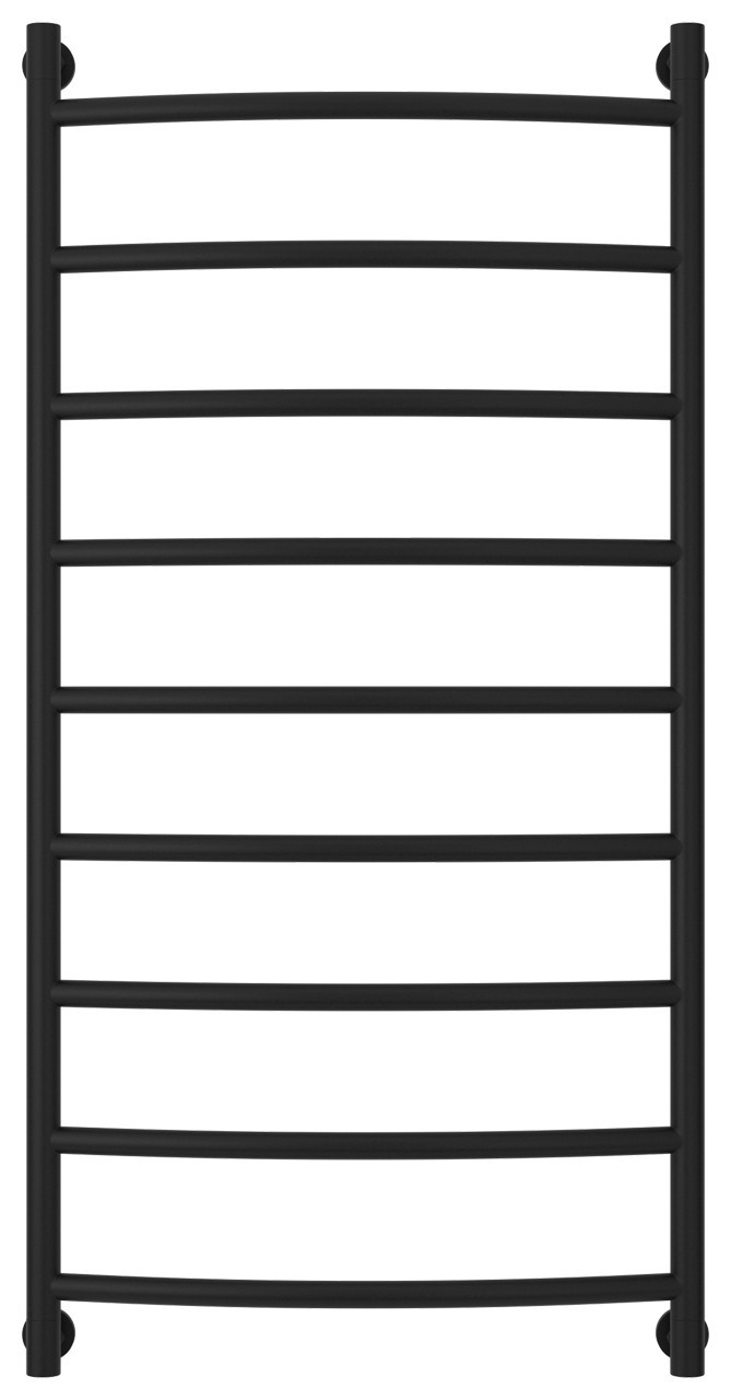 Полотенцесушитель водяной Сунержа Галант+ 1200х600 Матовый чёрный