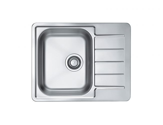 Мойка LINE 110 NAT 90 FI 615X500 в компл. с сифоном 1130551,