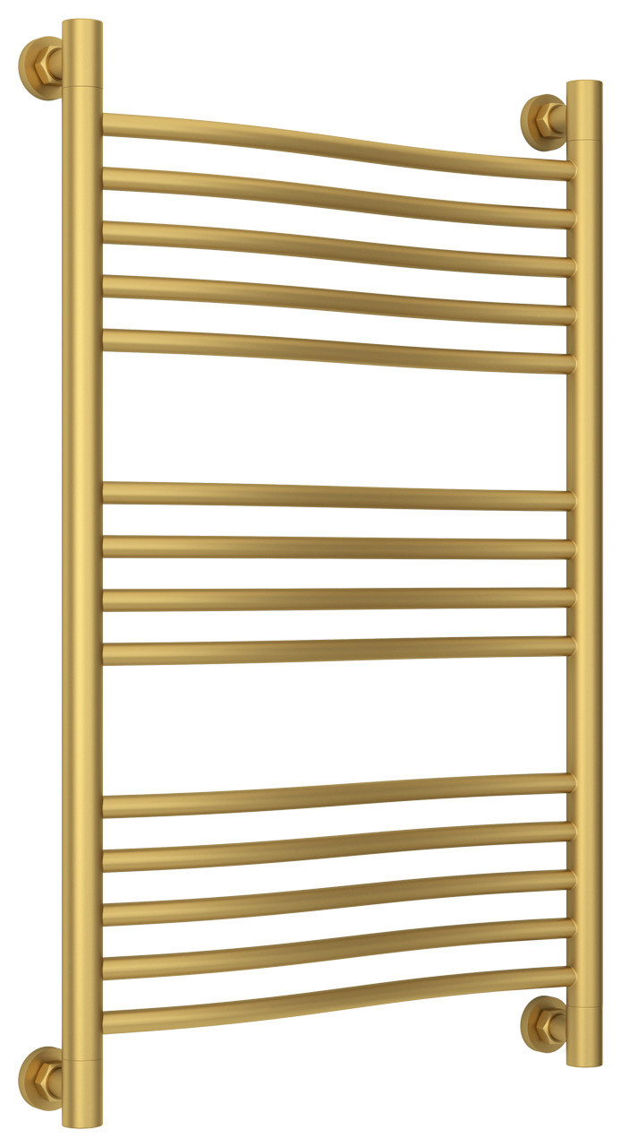 Полотенцесушитель водяной Сунержа Флюид+ 800х500 Матовое золото