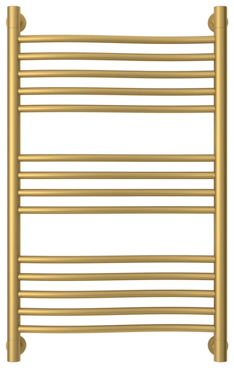 Полотенцесушитель водяной Сунержа Флюид+ 800х500 Матовое золото