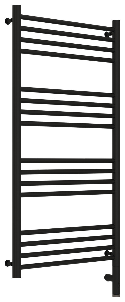 Полотенцесушитель электрический Сунержа Богема 3.0 прямая 1000х500 МЭМ правый Матовый чёрный