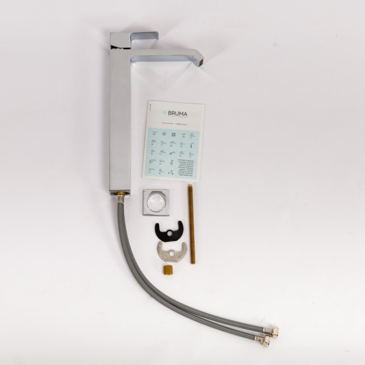 Смеситель для накладной раковины с донным клапаном Cezares PORTA-LC-BIO