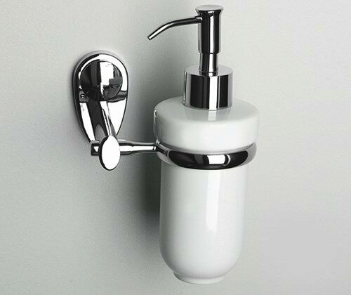WasserKRAFT Аксесс Main K-9299C Дозатор жидкого мыла, навесной (блистер), КЕРАМИКА, хром, WasserKRAFT