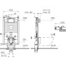 Система инсталляции для унитазов VitrA V8