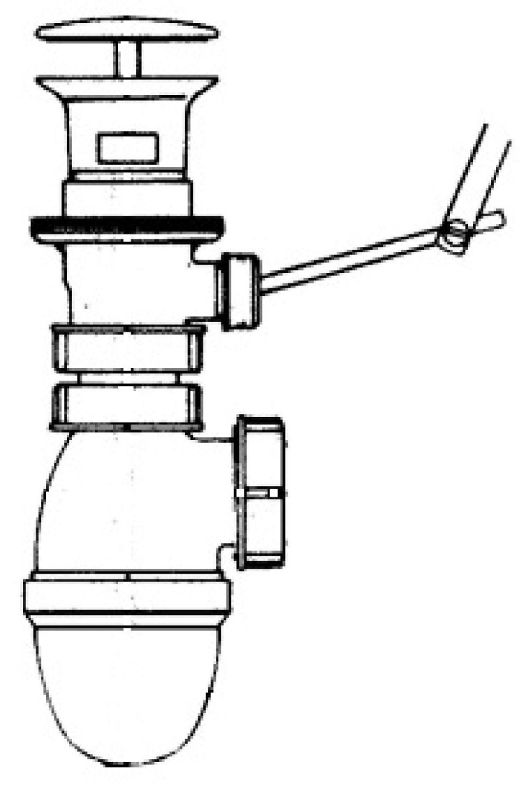 Сифон полипропиленовый Jacob Delafon ОБЩАЯ КАТЕГОРИЯ E62000-NF