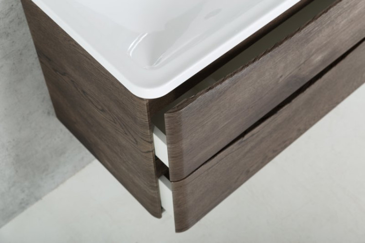 База под раковину подвесная с двумя выкатными ящиками BelBagno ACQUA-900-2C-SO-RVB
