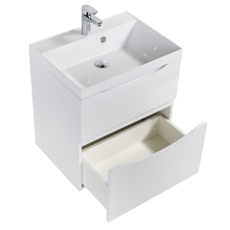 Раковина из литьевого мрамора, 600x450x150 BelBagno BB600/450-LV-MR-AST