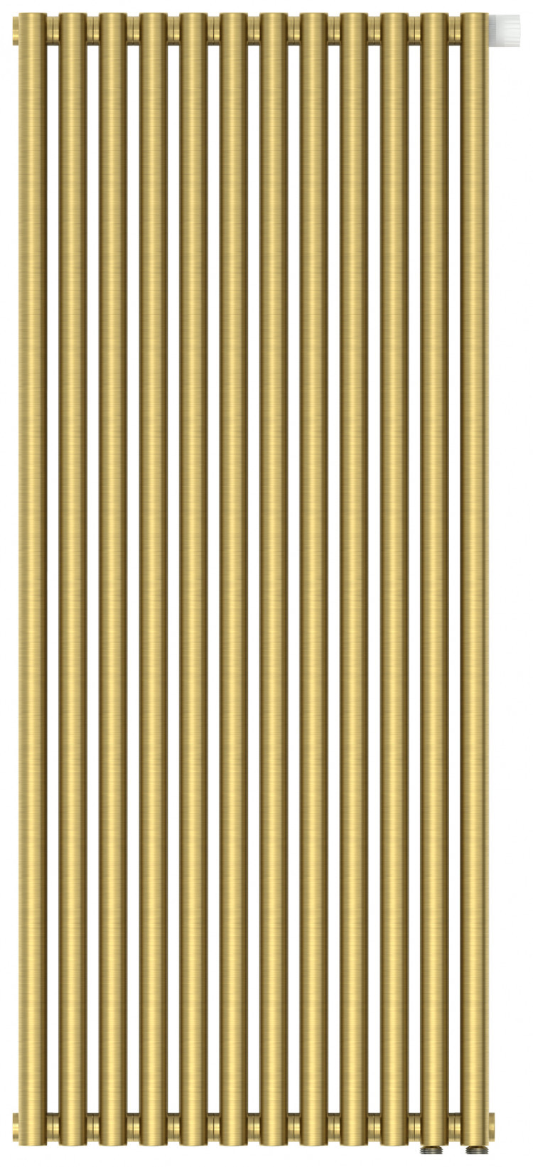 Отопительный радиатор Сунержа Эстет-11 EU50 1200х540 12 секций Состаренная латунь