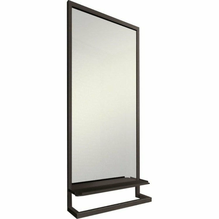 Зеркало Steal 50 с полкой