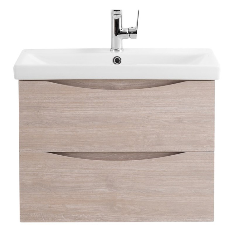 База под раковину подвесная с двумя выкатными ящиками 564x440x500 BelBagno MARINO-CER-600-2C-SO-WO-P