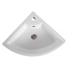 Раковина подвесная угловая Aquatek AQ5166A-00 325*325*130 мм, универсальная установка