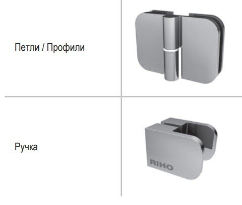 Душевой уголок Riho Scandic Soft Q201 100x100