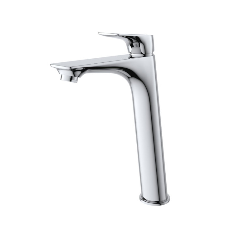 Смеситель для накладных раковин без донного клапана Cezares MARINO-LMC-CRM-W0