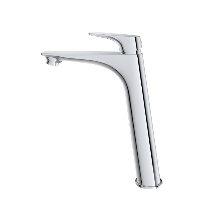 Смеситель для накладных раковин без донного клапана Cezares MARINO-LMC-CRM-W0