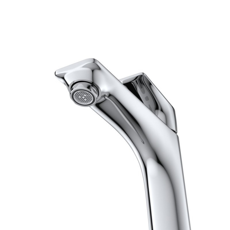 Смеситель для накладных раковин без донного клапана Cezares MARINO-LMC-CRM-W0