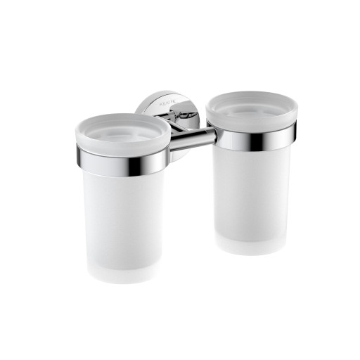 Стакан с держателем двойной Aquatek AQ4117CR Европа