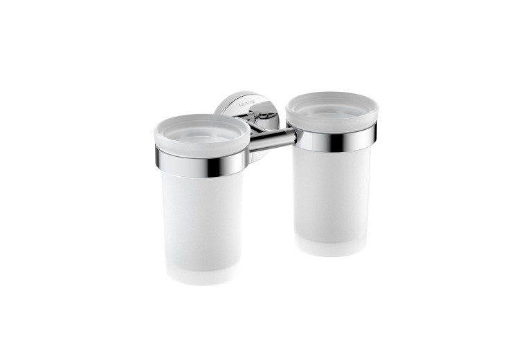 Стакан с держателем двойной Aquatek AQ4117CR Европа