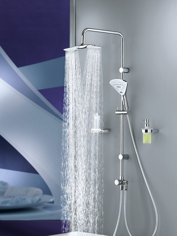 Душевая стойка Kludi Fizz 6709105-00