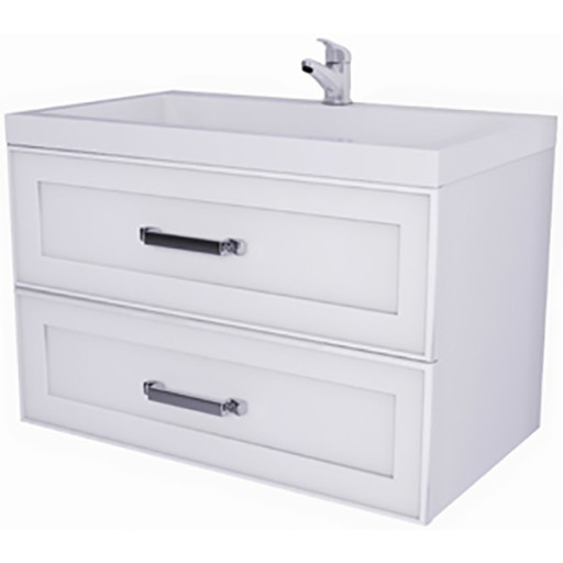 Тумба с раковиной Valente Parma 800 подвесная