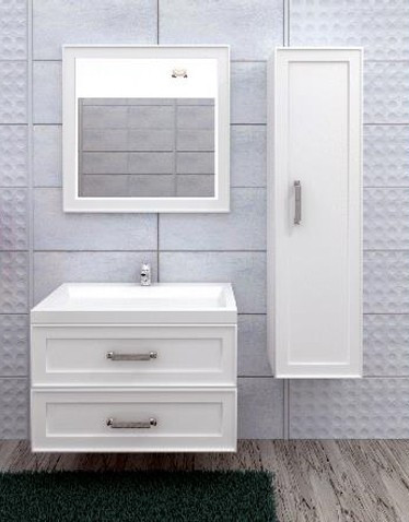 Тумба с раковиной Valente Parma 800 подвесная