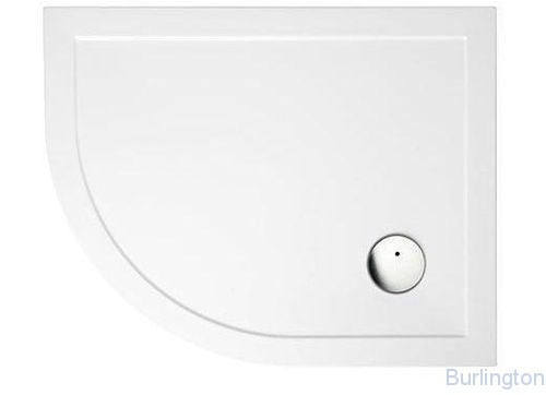 Закругленный угловой поддон 1200 x 800 мм левосторонний [Z1201]