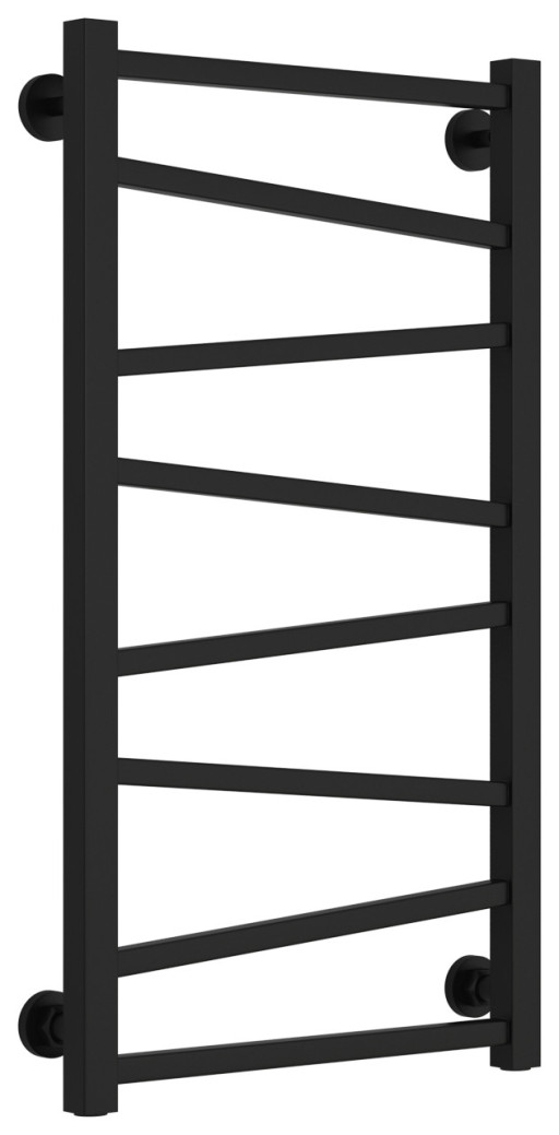 Полотенцесушитель водяной Сунержа Сирокко 800х400 Матовый чёрный