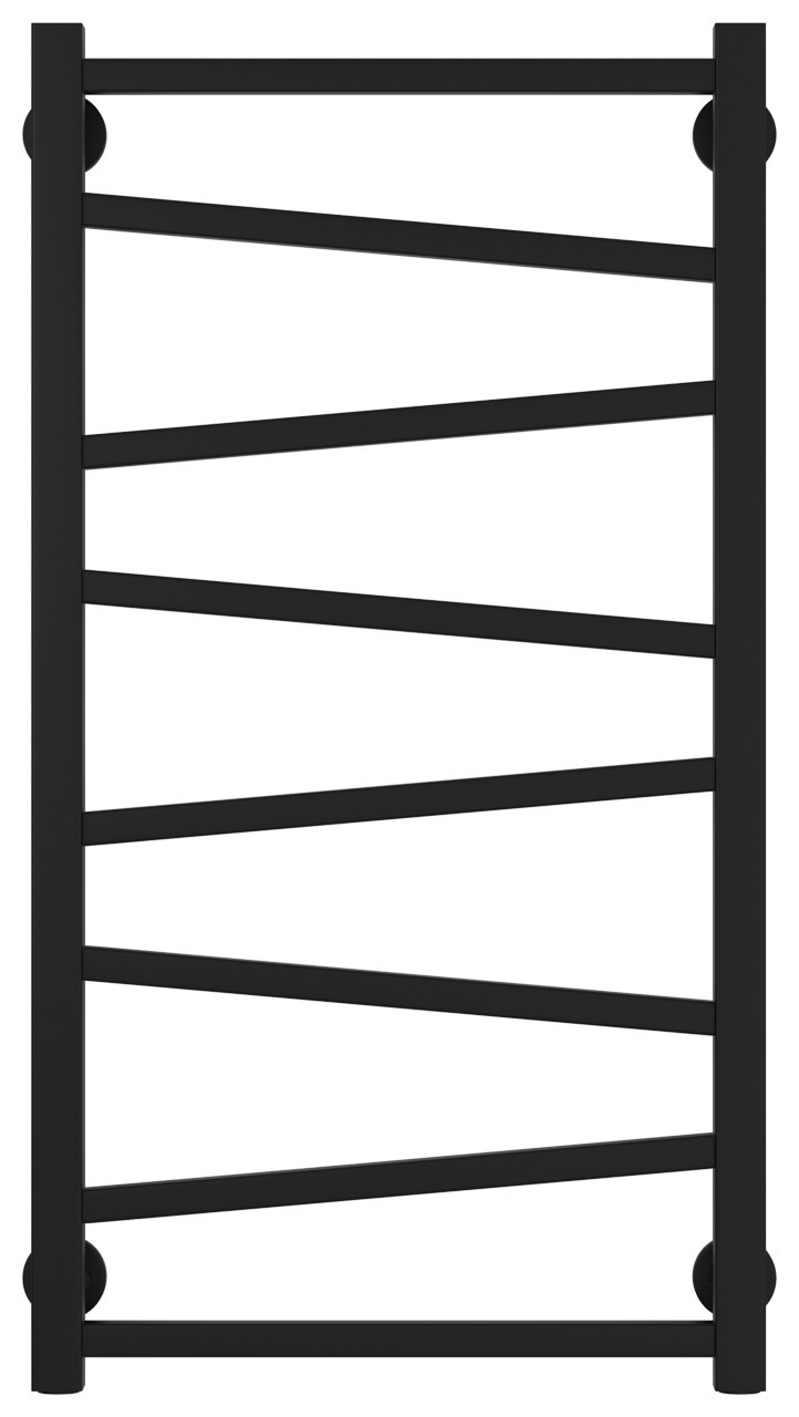 Полотенцесушитель водяной Сунержа Сирокко 800х400 Матовый чёрный