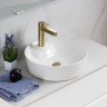 Раковина накладная керамическая круглая BelBagno BB1306