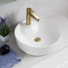 Раковина накладная керамическая круглая BelBagno BB1306