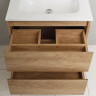 База под раковину подвесная с двумя выкатными ящиками BelBagno KRAFT-600-2C-SO-BO