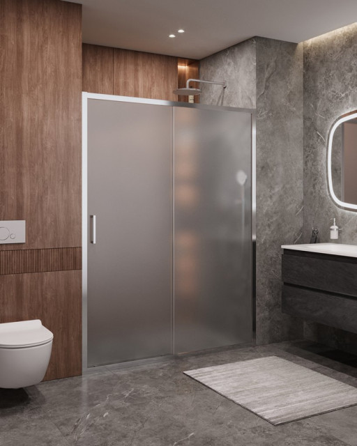 Душевая дверь в нишу MOLVENO-BF-1 Cezares MOLVENO-BF-1-150-C-Cr-IV