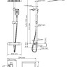 WasserKRAFT A29901 Thermo Душевой комплект с термостатическим смесителем