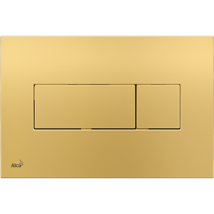 Кнопка управления для скрытых систем инсталляции, золотой Alcadrain M375