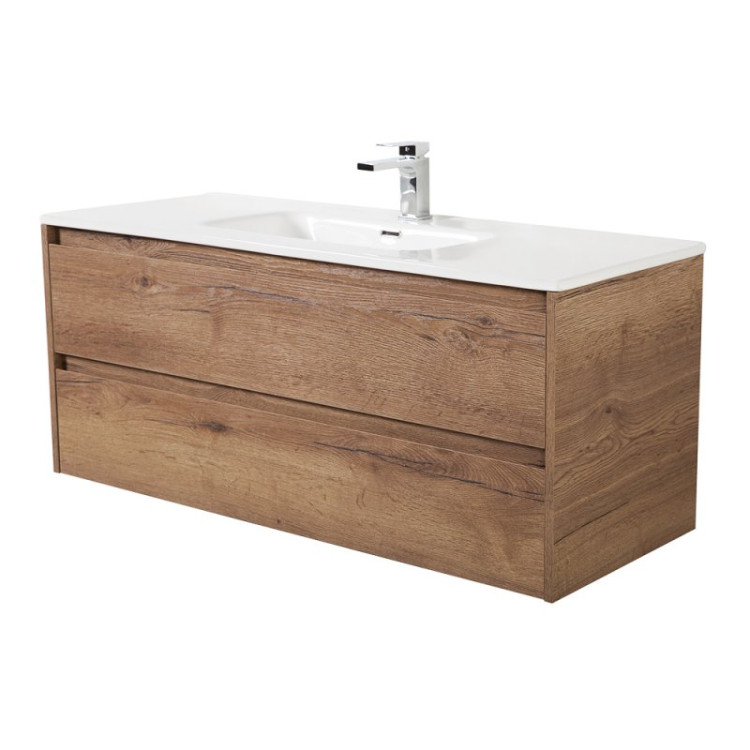 База под раковину подвесная с двумя выкатными ящиками BelBagno KRAFT-1200-2C-SO-RT
