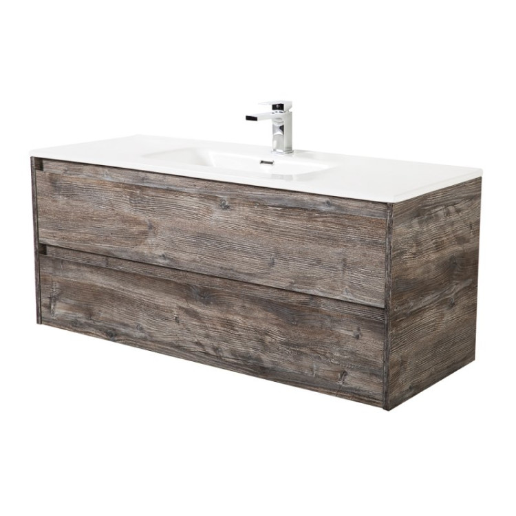 База под раковину подвесная с двумя выкатными ящиками BelBagno KRAFT-1200-2C-SO-RT