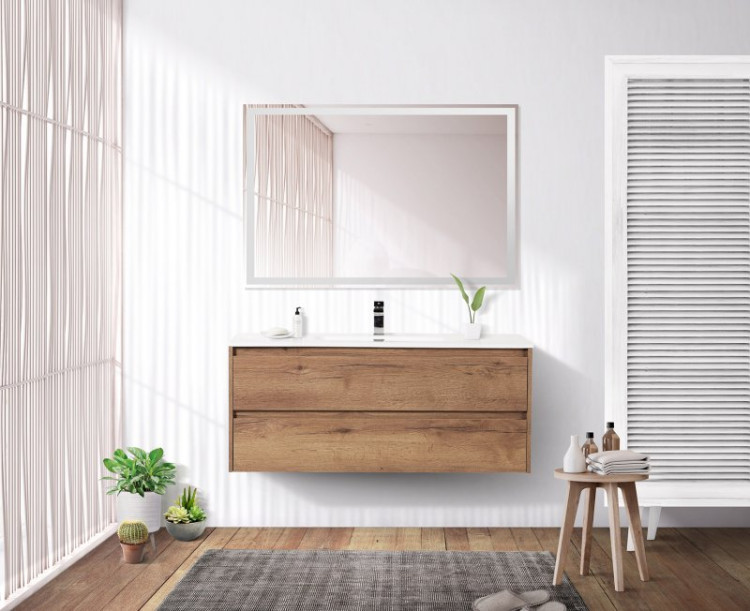 База под раковину подвесная с двумя выкатными ящиками BelBagno KRAFT-1200-2C-SO-RT