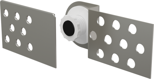 Магнит для дверцы под плитку на ванну, вертикально-выдвижной Alcadrain AVD004