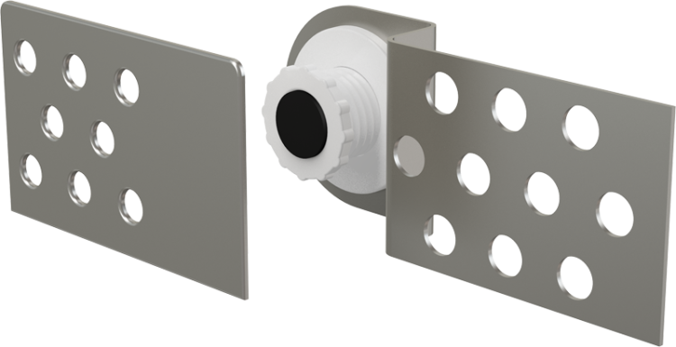 Магнит для дверцы под плитку на ванну, вертикально-выдвижной Alcadrain AVD004